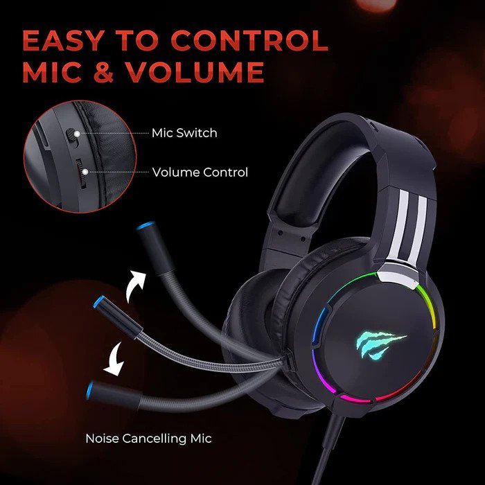 HAVIT H2010dPRO GAMENOTE 3.5MM+USB GAMING HEADPHONE WITH MIC